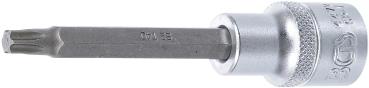 BGS Bit-Einsatz T40 T-Profil (für Torx) Länge 100 mm Antrieb Innenvierkant 12,5 mm (1/2") 4472